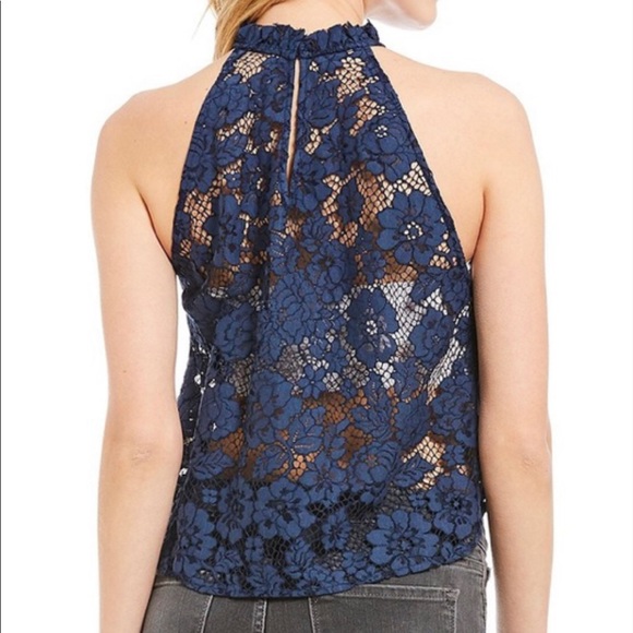 Free People Lace Top Sweet Meadow Dreams - Picture 2 of 6